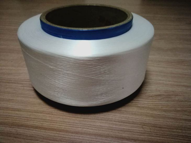 Polyester Texturized Yarn (DTY)/Elastic, Raw White , 50Denier/24Filament, SD,Stwisted For Core Spun Yarn